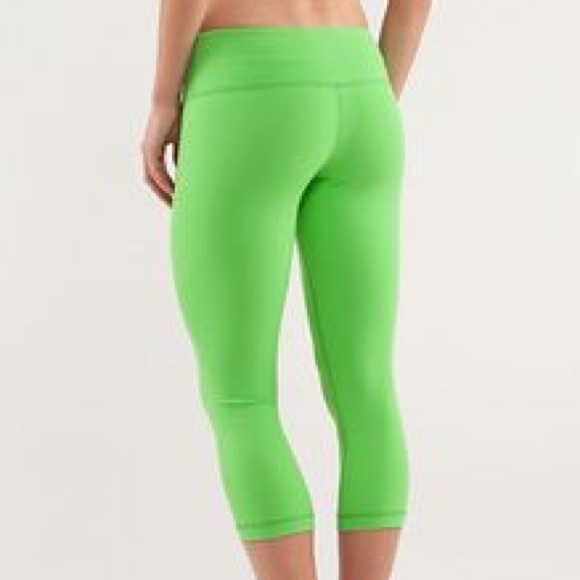 Lululemon lime green leggings Clearance